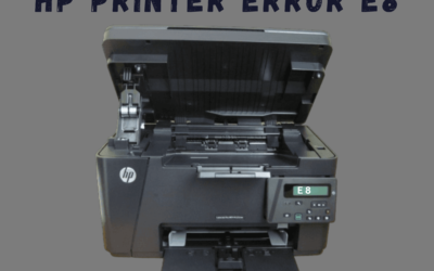 Fixing HP Printer Error E8: A Complete Manual