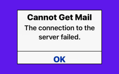 Why does the connection to the server failed for AOL mail or AOL desktop gold ?