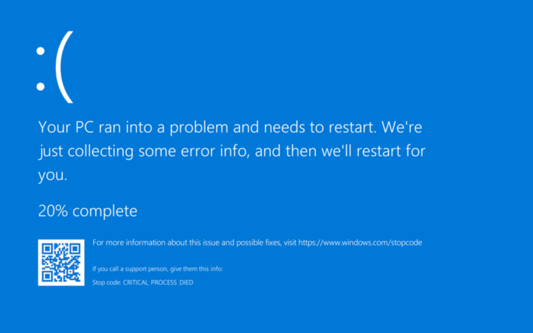 How to solved the Windows Blue Screen of Death – (BSOD error)