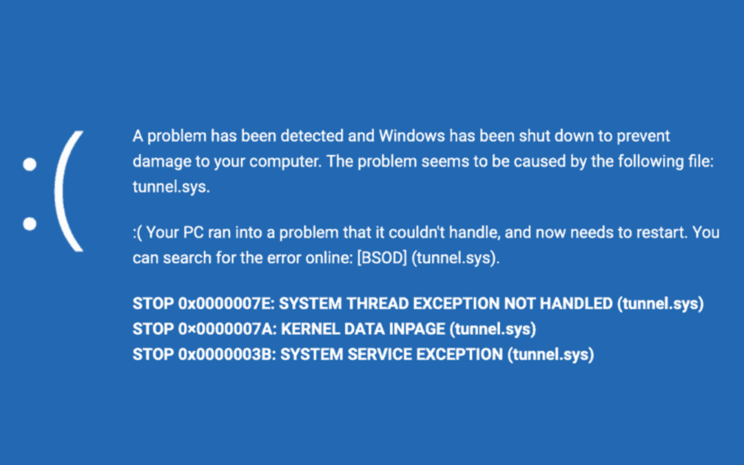How to get rid of the blue screen of death (BSOD)?