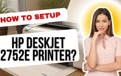 How to setup hp deskjet 2752e printer?