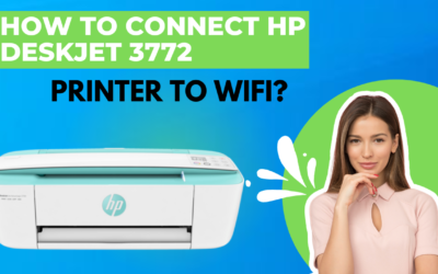 How to connect hp deskjet 3772 printer to wifi?