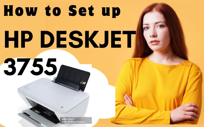 How to setup hp deskjet 3755 printer